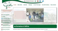 Desktop Screenshot of cfd-formation.fr